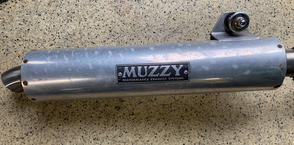 1995 ZX6E Muzzy Exhaust – Oshawa Cycle Salvage