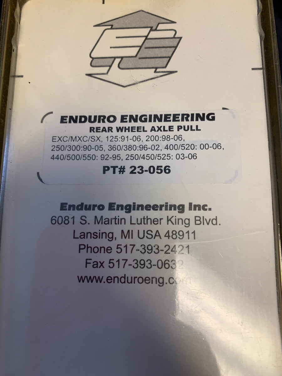 Enduro Engineering Wheel Axle Pull Oshawa Cycle Salvage
