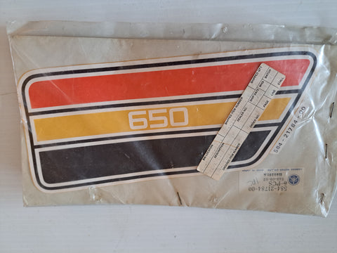 TX650 Side Cover Decal