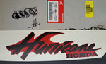 CBR600F Hurricane Right Fuel Tank Emblem