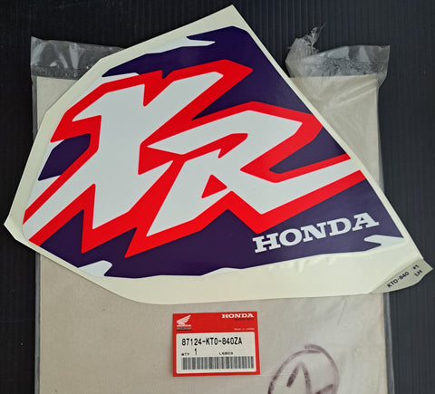 XR200R Left Fuel Tank Decal