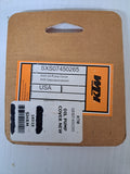 KTM Orange Oil Pump Cover