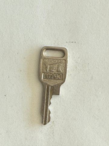 Vintage Honda Motorcycle Key T6796