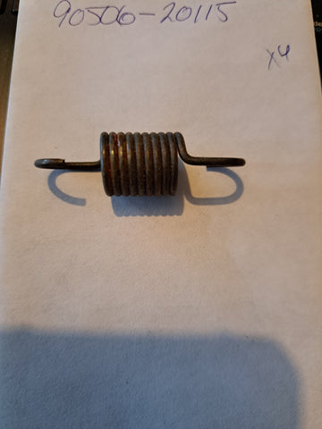 Vintage Yamaha exhaust Spring