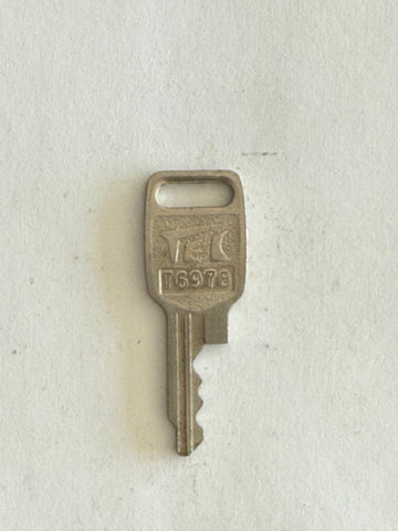 Vintage Honda Motorcycle Key T6978