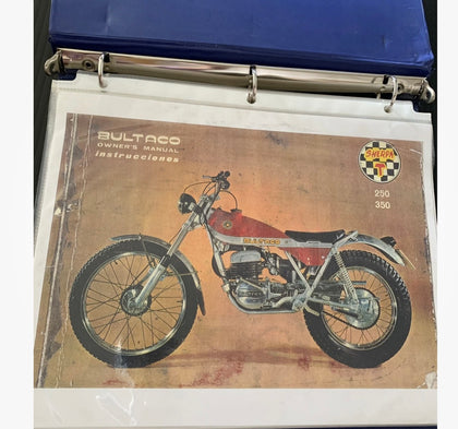 Bultaco Sherpa T 250/350 Manual