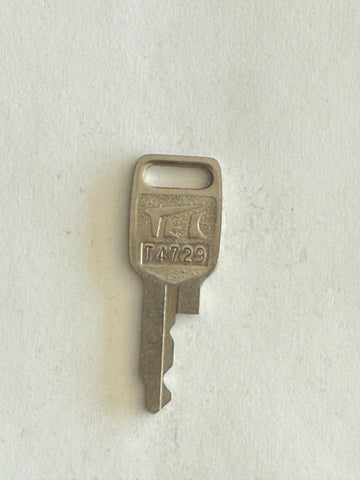 Vintage Honda Motorcycle Key T4729