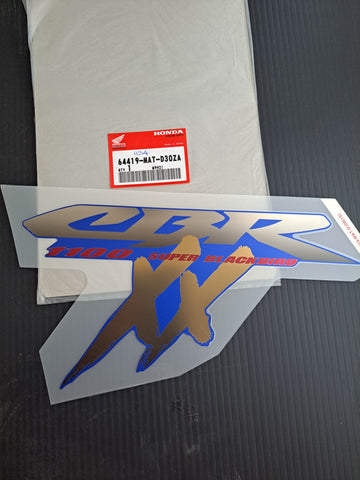 CBR1100xx Blackbird Decal