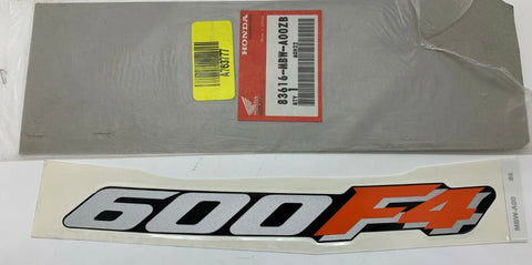 CBR600F4 Rear Cowling Decal