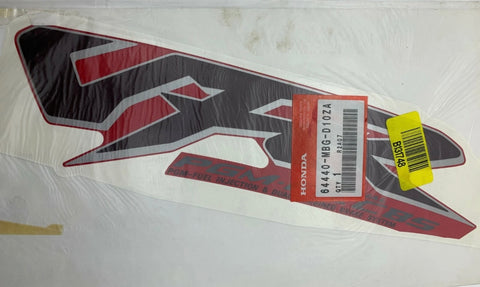 VFR Red Cowl Decal