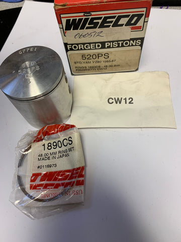 YZ80 Wiseco Piston 520PS