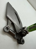 Ninja EX250R Left Drivers Foot Peg and Bracket