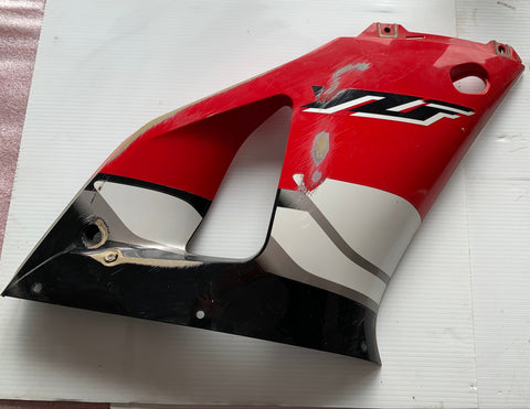 Yamaha YZF R1 Red Right Mid Fairing