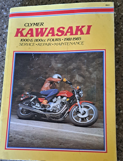 KZ ZX 1100 GPZ Clymer Manual