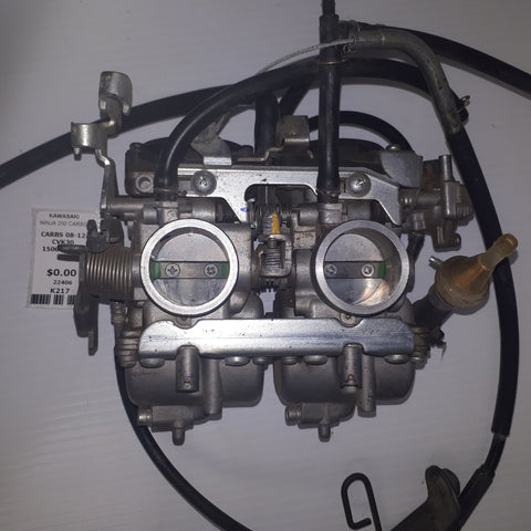 Intake manifold carburetor for Kawasaki EX250 Ninja 250R years 08-12