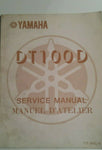 YAMAHA DT100D SERVICE MANUAL OEM YAMAHA
