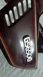 1981-1983 GS 650G SIDE COVER, MAROON SIDE PANELS
