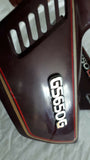 1981-1983 GS 650G SIDE COVER, MAROON SIDE PANELS