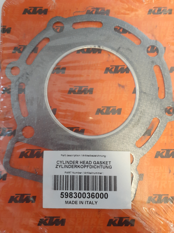 KTM Cylinder Head Gasket D=75 02