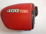 CB400 Red Right Side Cover