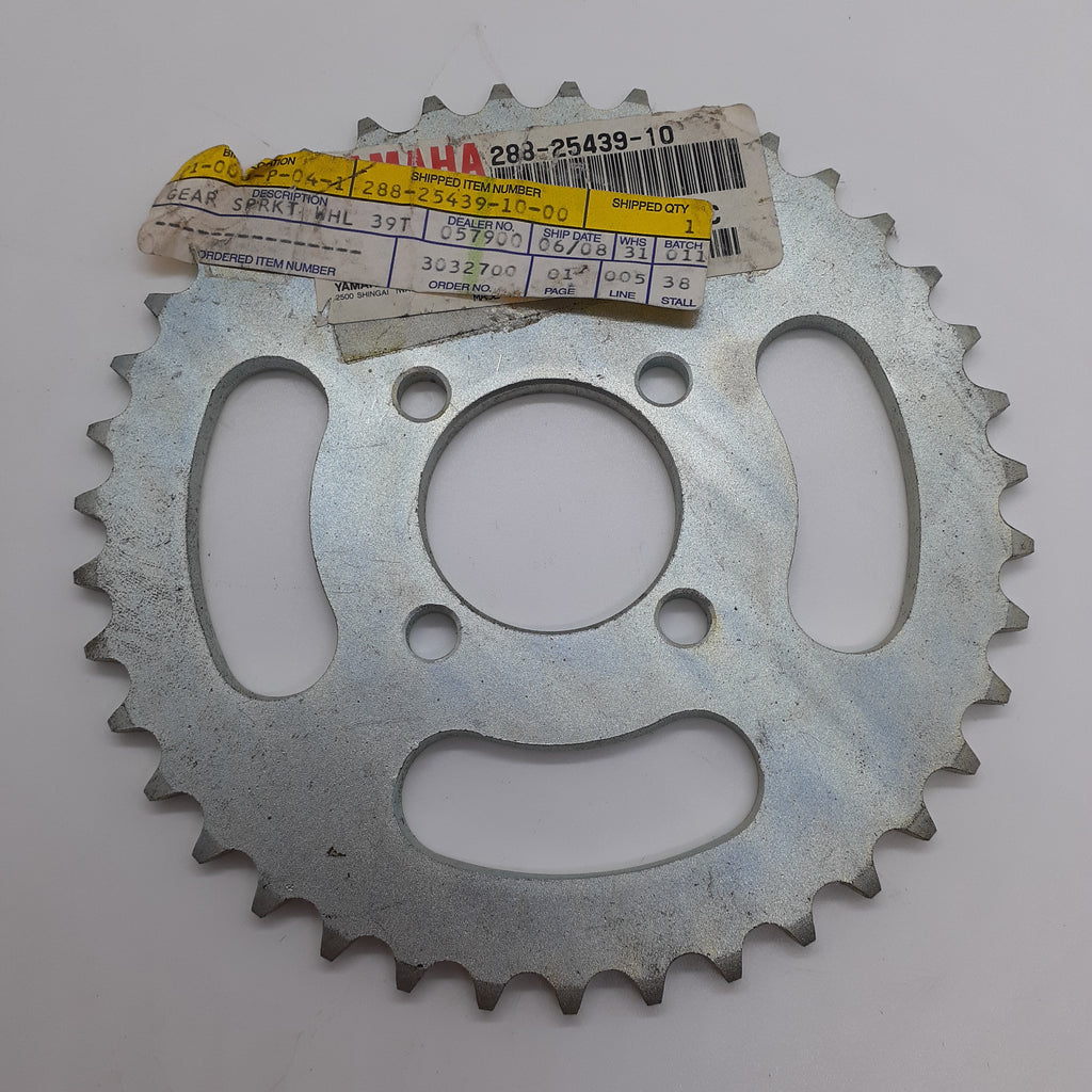 YJ2 GT TY YZ80 Rear Sprocket 39T – Oshawa Cycle Salvage