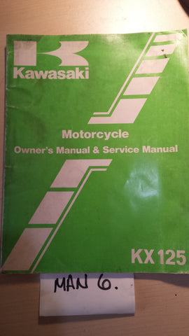 1987 KX125 SERVICE MANUAL