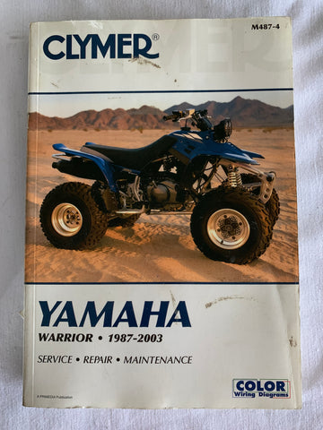 Yamaha Warrior Manual