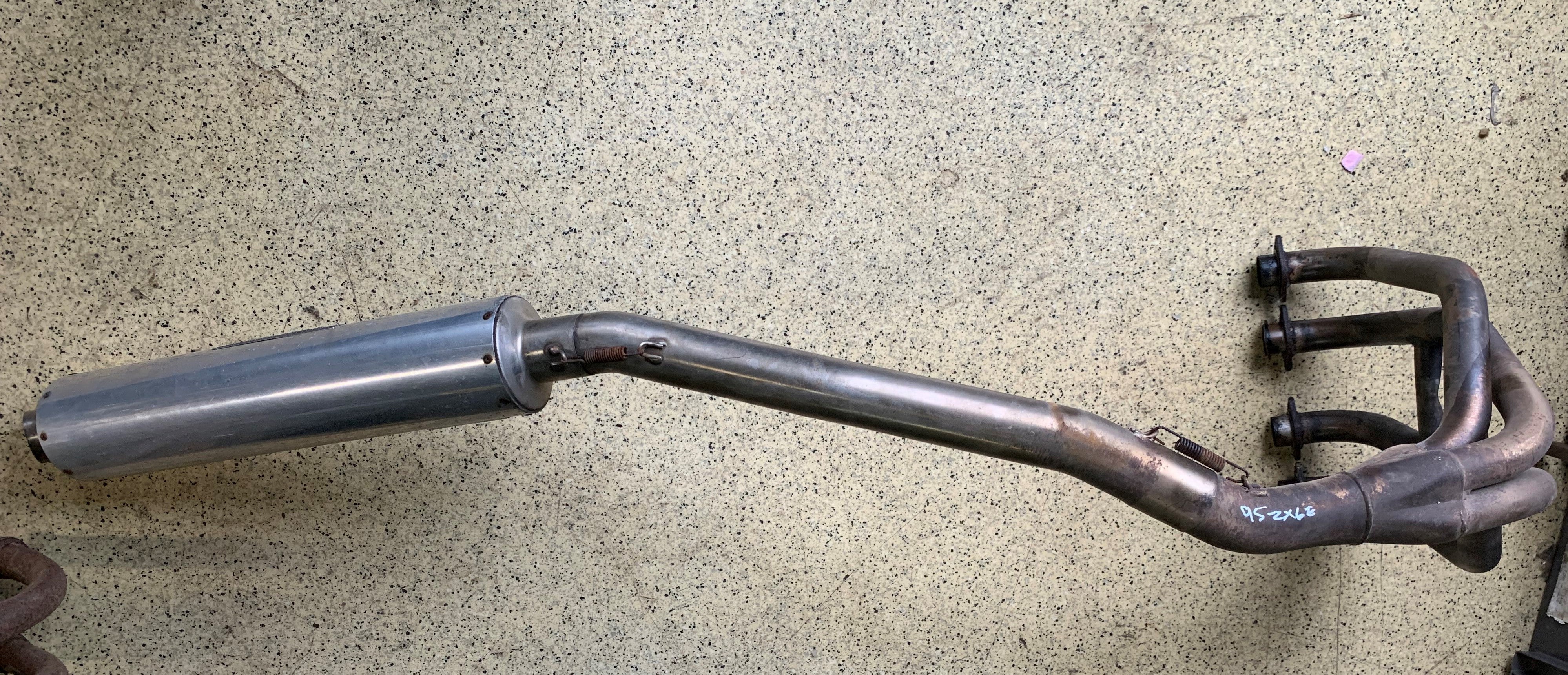 1995 ZX6E Muzzy Exhaust – Oshawa Cycle Salvage