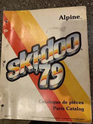 1979 Skidoo Alpine Parts Catalog
