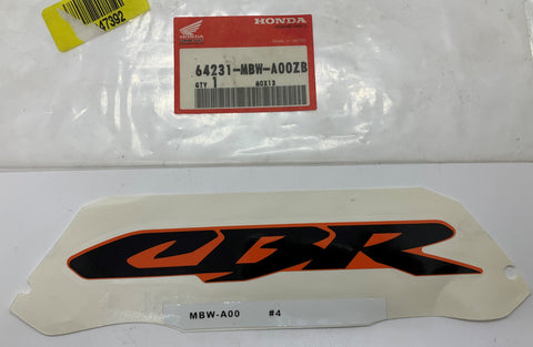 CBR600F4 Upper Cowl Decal