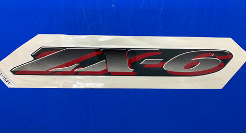 ZX-6 Right Side Cover Decal