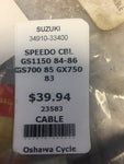 GS700 GS1150 Speedo Cable