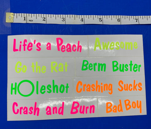 8 Pack Sticker