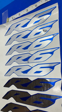 Yamaha R6 6" Sticker Sheet