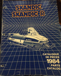 Skidoo Skandic Skankic R Parts Catalog