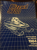 Skidoo Blizzard 9700 Parts Catalog