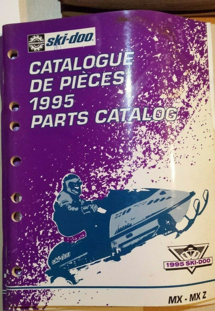 1995 Skidoo MX MXZ Parts Catalog Oshawa Cycle Salvage